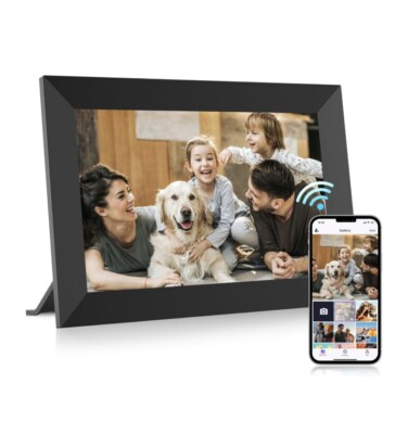 MaxAngel Digital Picture Frame 10 Inch WiFi Electronic Photo Frame 16GB Storage
