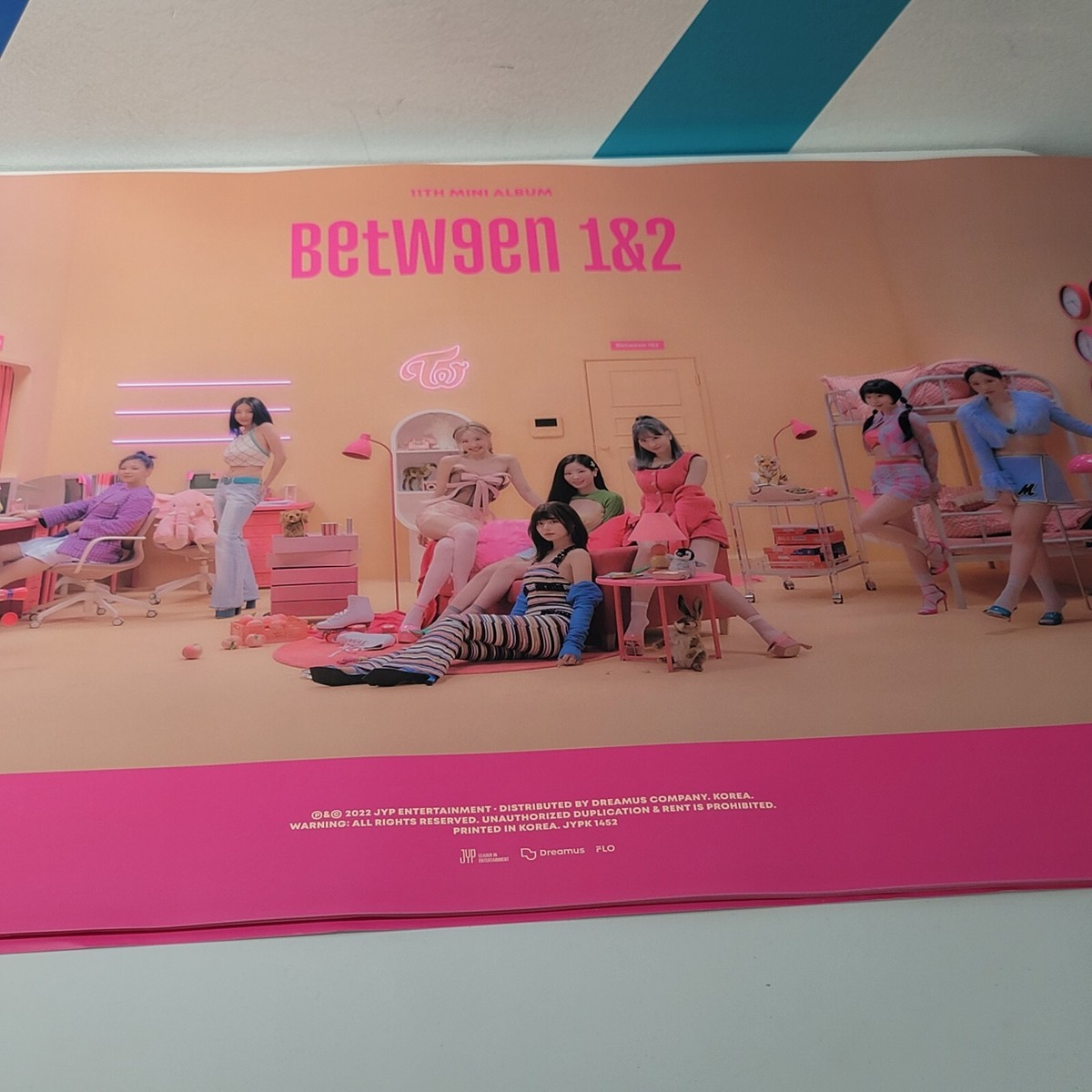TWICE BETWEEN 1&2 11th Mini Album Official poster | eBay