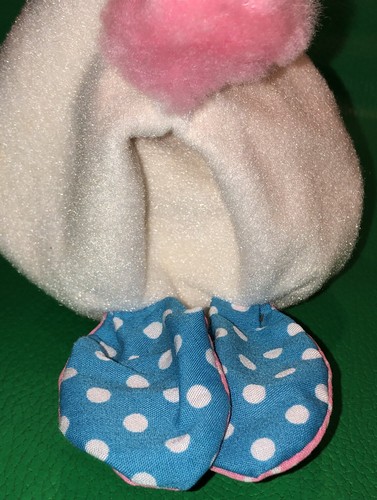 Vintage Fisher Price 1312 coniglio ANIMAL GRABBER peluche coniglietto sonaglio giocattolo bambino - Foto 6 di 10