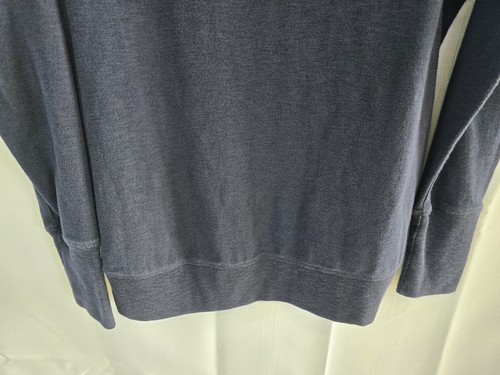 superdry blue long sleeve front foil logo top Size M medium - Picture 14 of 14