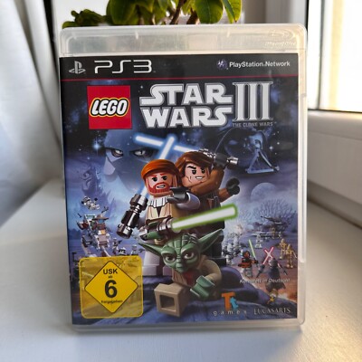 LEGO Star Wars III The Clone Wars PS3 PlayStation Complete