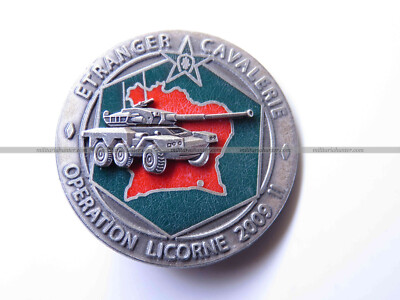 Abzeichen 1. REC 3. Geschwader Operation Einhorn 2009 OPEX Legion - A.B. nummeriert