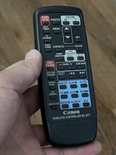 Genuine CANON WL-D77 Video Camera Wireless Controller Camcorder Remote Control