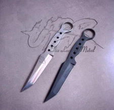 UBR CUSTOM HANDMADE HIGH CARBON STEEL HUNTING BOWIE KNIFE WITH SHEATH
