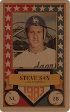 Ultra Rare Steve Sax 1983 AS GOLD Perma-Graphics. Hard to find on Google.