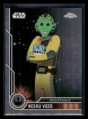2023 Topps Chrome Star Wars #37 Neeku Vozo Resistance Mint+ New | eBay