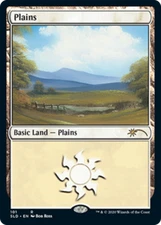 Plains (Secret lair Bob Ross 101) FOIL Promo NM Basic Land MAGIC CARD ABUGames