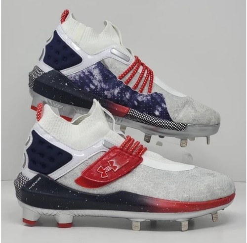 Bryce Harper Under Armor 8 Low ST USA Mens Size 9 Baseball Cleats 3026590-100