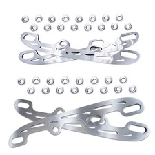Ersatz Inline-Eiskunstlauf klinge Silber Skat...