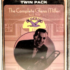 The Complete Glenn Miller Vol. 2 Twin Pack 1939 Cassette Tape Vol. 2 Only  F9 