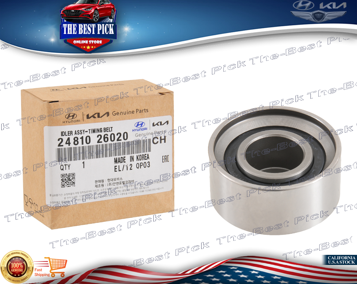 Timing Belt Idler Bearing⭐GENUINE⭐ OEM⭐ Hyundai Kia 2481026020