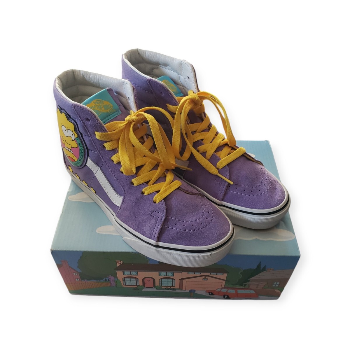 Vans The Simpsons x Sk8- High Lisa 4 Prez Sz 4.5 Men's, 7 Women's