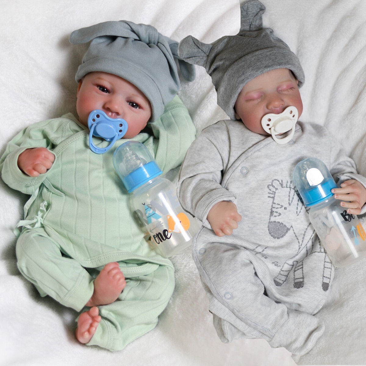 Realistic Newborn Baby Dolls Vinyl Silicone Real Lifelike Reborn  display picture 1