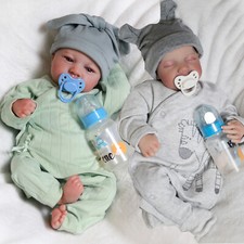 Realistic Newborn Baby Dolls Vinyl Silicone Real Lifelike Reborn Doll Gift Xmas