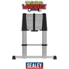 Sealey ATL13 Telescopic Ladder 13-Tread Aluminium - BS EN 131