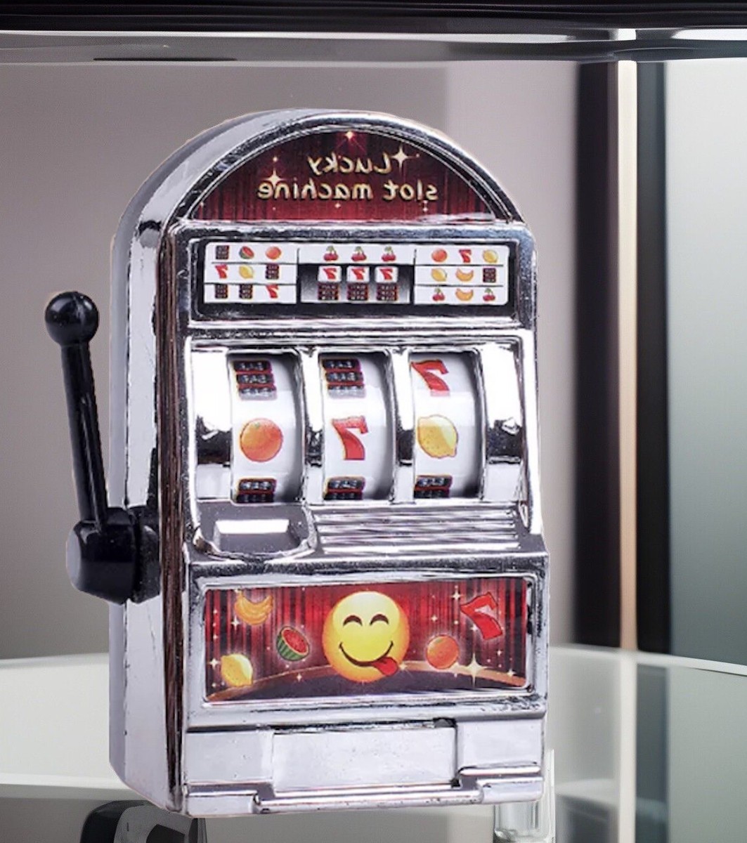 Slot Machine Lucky Jackpot Mini Antistress Kid Fidget Toy Over The