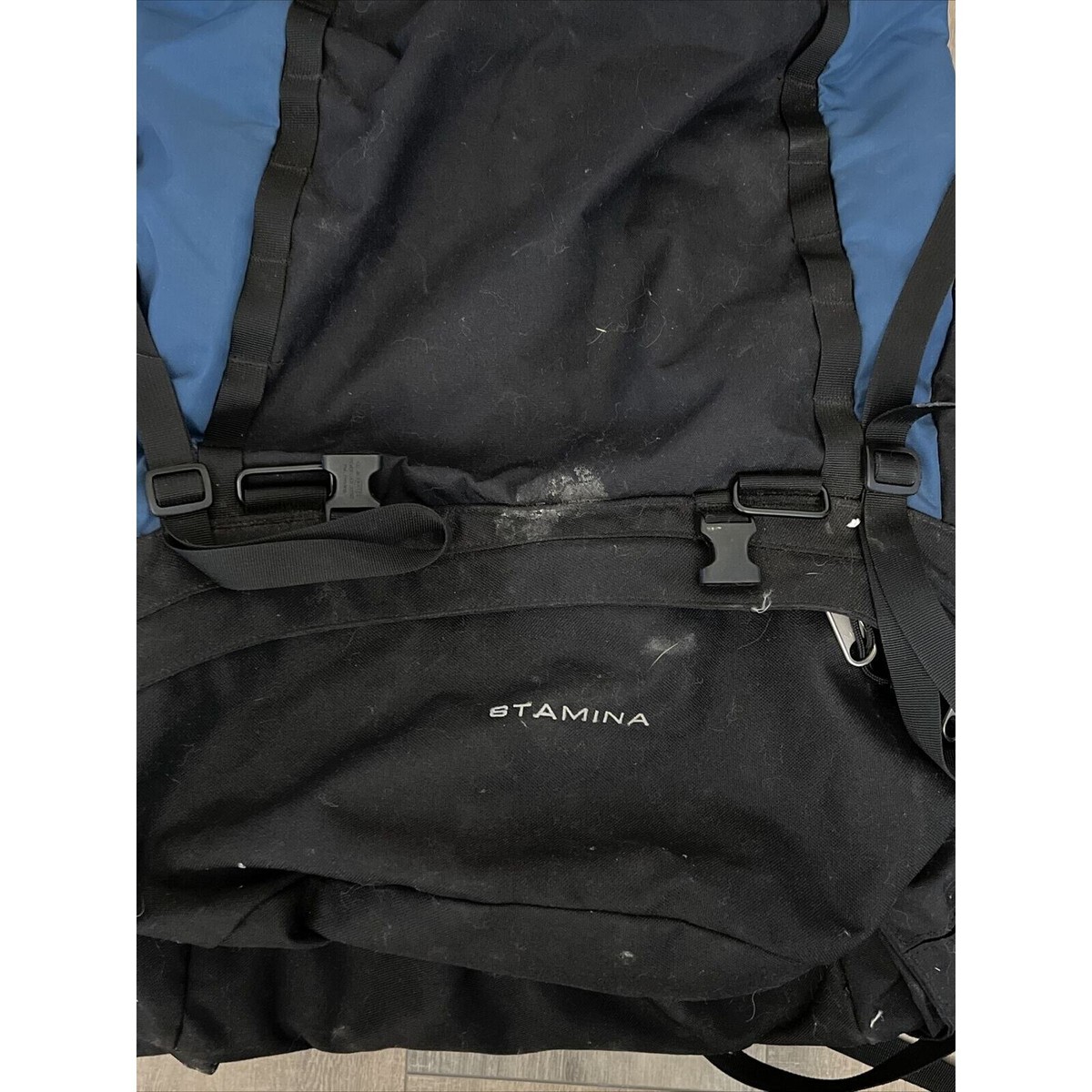 The North Face Stamina Hiking Backpack M/L Blue Black 70L