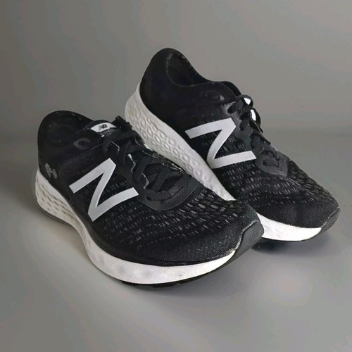 New Balance Shoes Fresh Foam 1080 V9 Black White Low Top Running Womens US 8