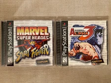 Marvel Super Heroes vs Street Fighter & Street Fighter Alpha 3 (CiB)