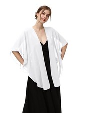 Womens Chiffon Shawls and Wraps Wedding Party Shawl Scarf for Evening Dresses...