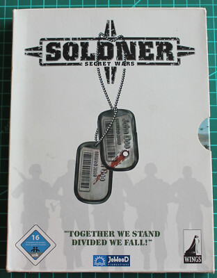 Söldner: Secret Wars (PC, 2004, DVD-Box) inkl. ''Hundemarke''