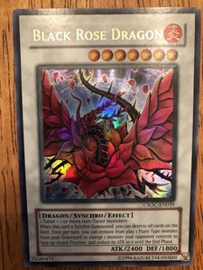Yugioh! Black Rose Dragon (CSOC-EN039) Ultra Rare UR ...