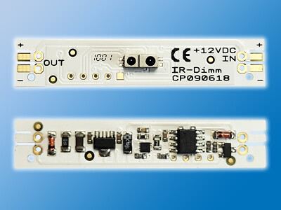 2x IR Dimmer Platine | Dimm | Infrarotdimmer | 12 VDC | max.30W | 52x10mm