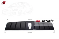 Glossy Black Vortex Generator fits for 15-17 Subaru Impreza WRX Antenna 8 1/2"