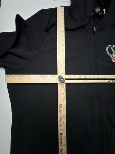 International concepts sweater woman 3X hooded long sleeve full zip black - Picture 6 of 17