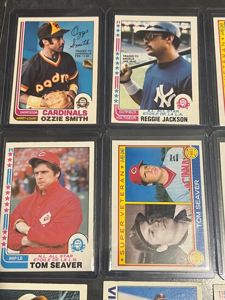Gran Lote de (27) 1982 1983 OPC O Pee Chee MLB Seaver Reggie Ozzie Parker Palmer Foto 2 de 4