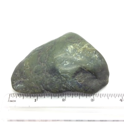 Big Sur Jade Cobble Green Ocean Polished Nephrite Jade Monterey California #98