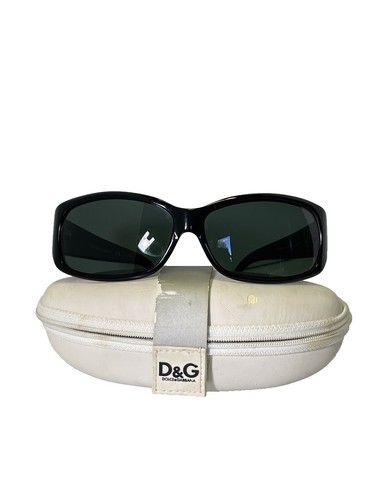 DOLCE GABBANA DG6032 520/13 Sunglasses Vintage Wrap Lens Havana