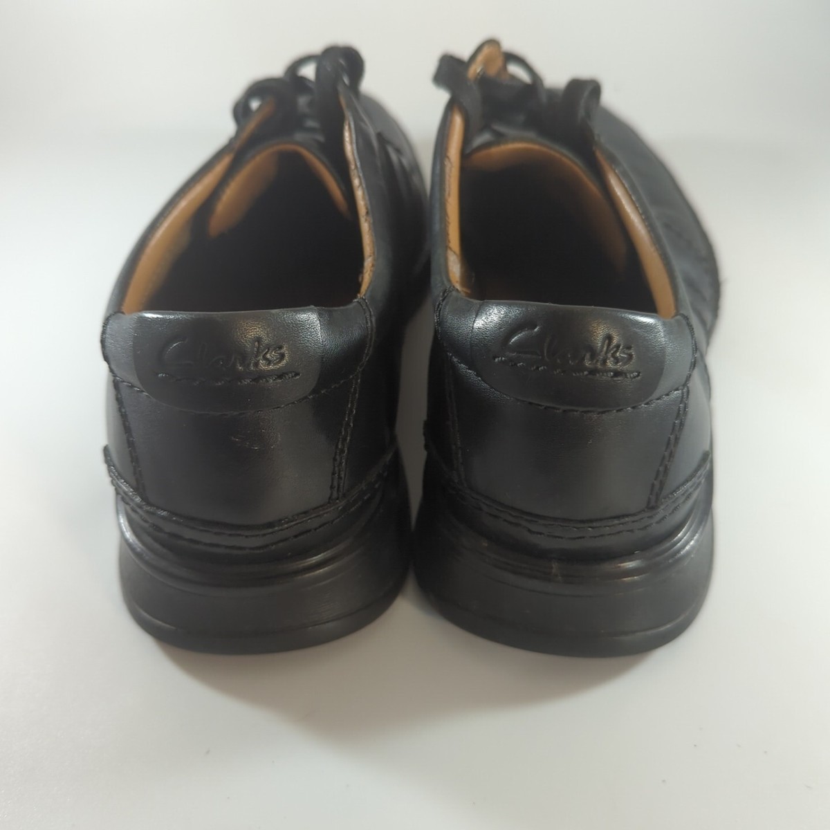 Clarks Collection Touareg Vibe oxford shoes men\'s 8M black leather lightweight Clarks - Brandclub - Clarks Men main image 4