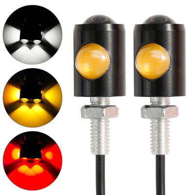 LED Motorrad Scheinwerfer Spotlicht 12v Adlerauge für DRL Kennzeichenbeleuchtung