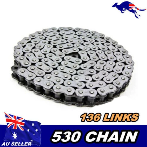 530 136L Motorcycle Drive Chain Suzuki GS 450 GS450 1980-1988 - Picture 1 of 4