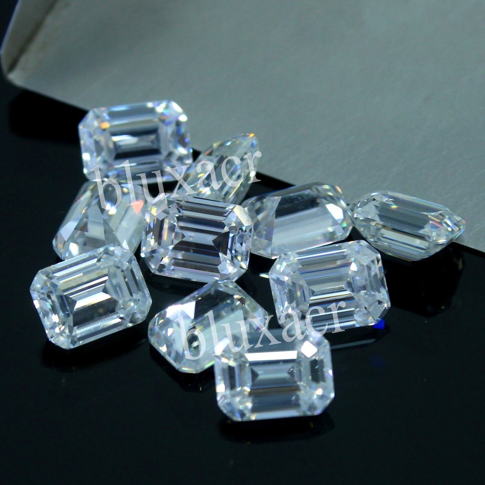 10 Pcs Natural 3.00 Ct D Color VVS1 Clarity Excellant Cut 4x3 MM ...