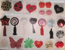 NIPPLE COVER Silicone Burlesque Nipple Pad Nipple Tassel Christmas Pastie Cover 