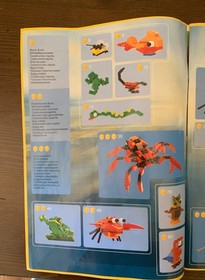 LEGO 4101 Wild Collection Creator set w/Manual No box Not Complete