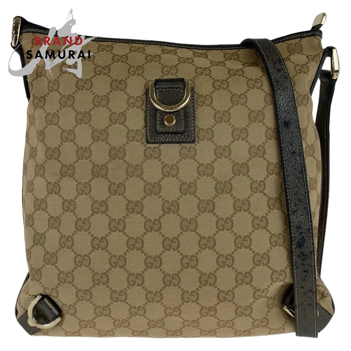 Sac bandoulière Gucci motif Gg toile/cuir 131326 bandoulière pochette 407740