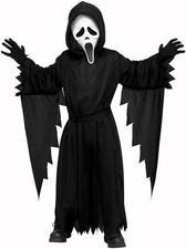 Spirit Halloween - Scream - GHOST FACE Toddler Costume - Size 5T - 6T Licensed