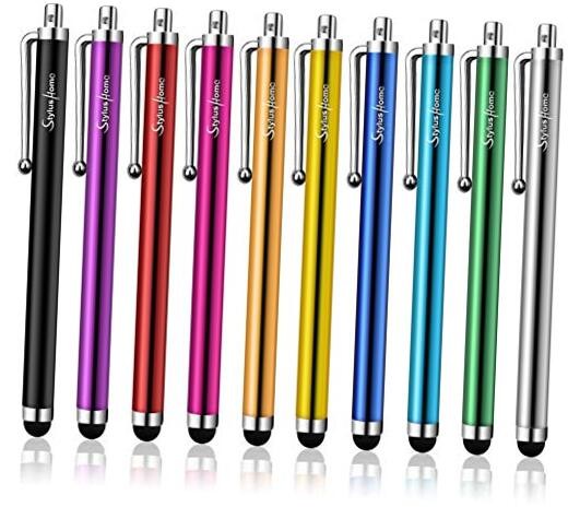 10-Pack Multi-Color High-Precision Stylus Pens for Touch Screens-image