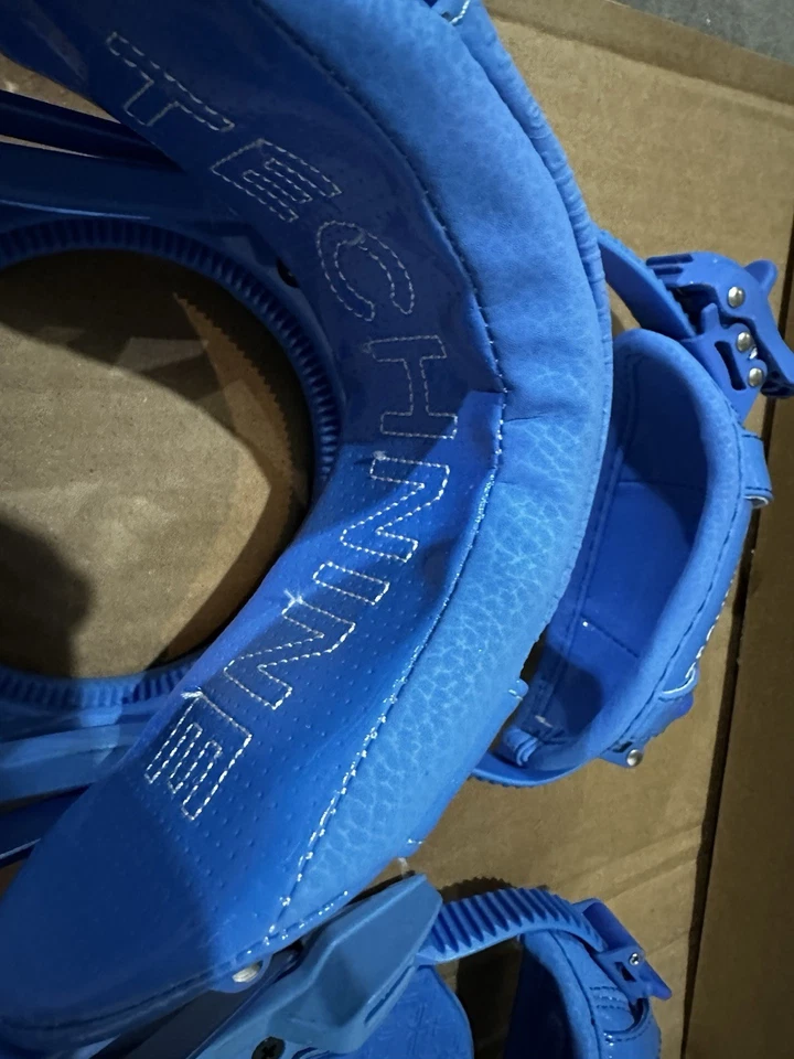 Fijaciones de snowboard Technine Elements Pro RARAS AZUL RAZZ, muy bonitas, ¡ver fotos! Foto 3 de 4