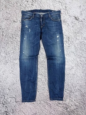 Dsquared2 Cool Guy Jeans Distressed Paint Splatter Denim 52