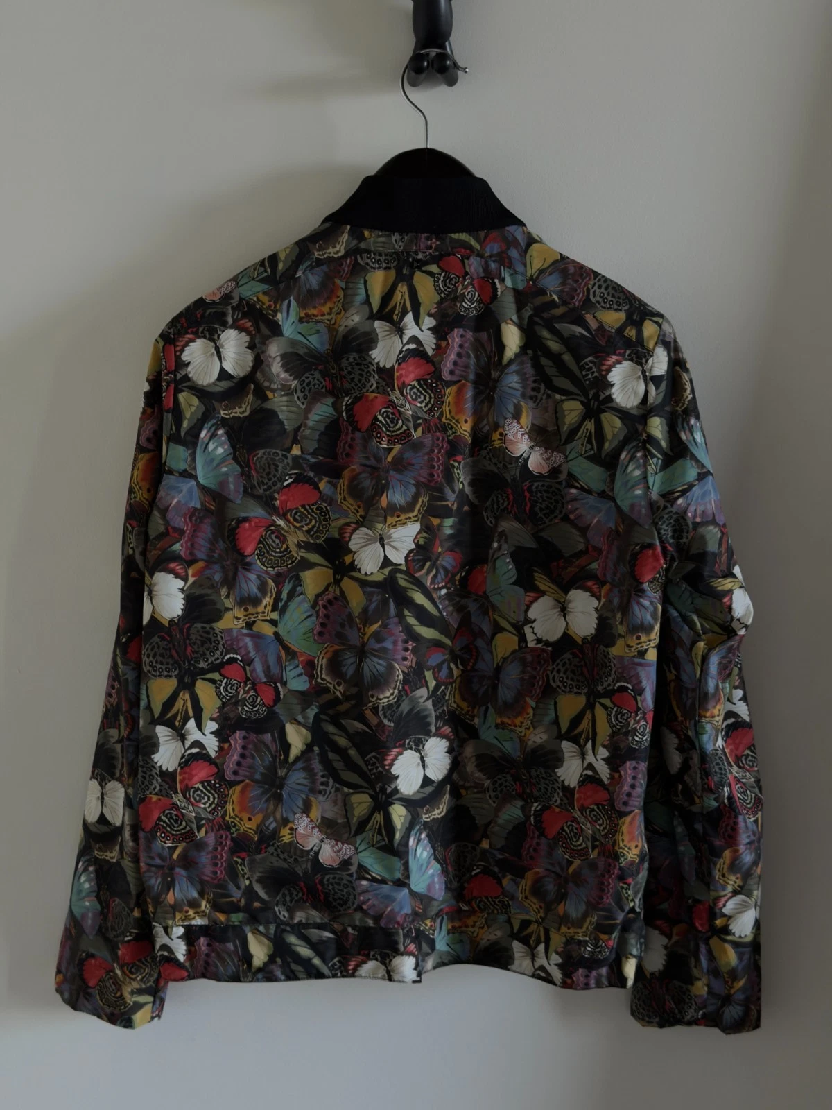 Authentic Valentino "Camubutterfly" Print Reversible Jacket Sz US46 New - product detail image 10