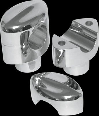 LA Choppers 1.5in Chrome Mohawk Handlebar Riser Yamaha V Star 650 98-16