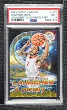2023 Cosmic Chrome Gold Interstellar Refractor 9/50 Cam Whitmore PSA 9 MINT 1m6p