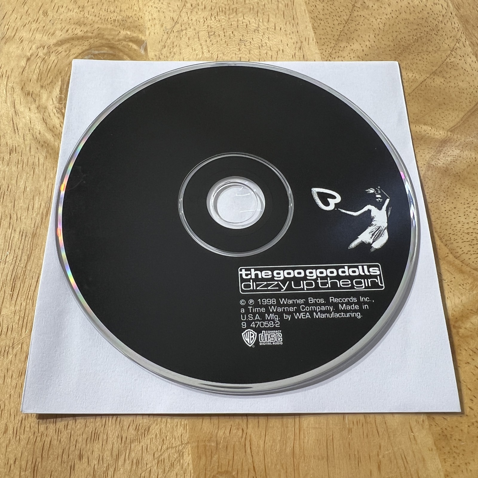 Dizzy Up The Girl Cd 1998 Warner Bros. Rock Pop Vg+