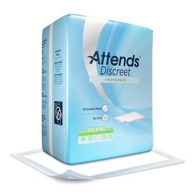 Attends Discreet Underpads, Light Absorbency