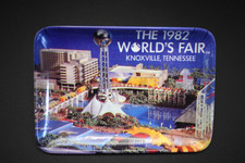 The 1982 World's Fair Knoxville Tennessee Melamine Souvenir Trinket Tray