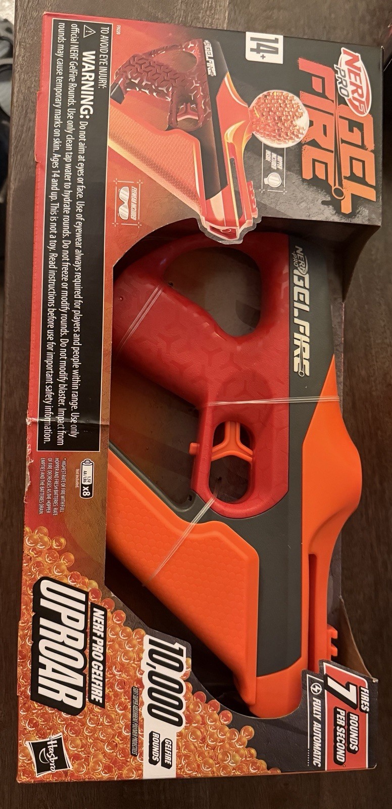NERF Pro Gelfire Uproar Full Auto Blaster 150 FPS 10,000 Gel